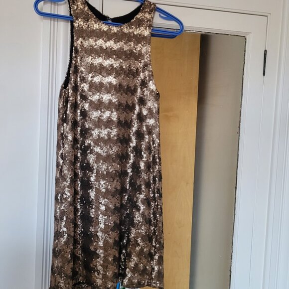 💛 GOLD Talulah (Aritzia) Canterbury mini dress (XS) - Picture 4 of 7